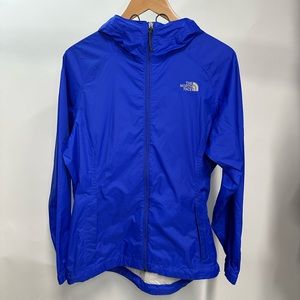 The North Face Rain Jacket Shell in Blue Size Medium